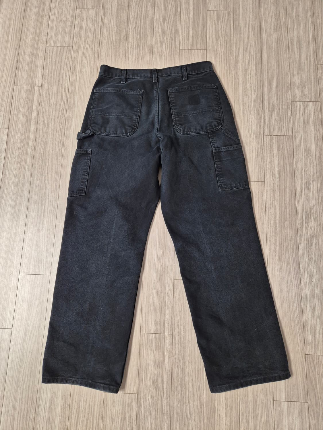 빈티지 칼하트 싱글니 팬츠 블랙 b11 (32x30) 상품이미지2