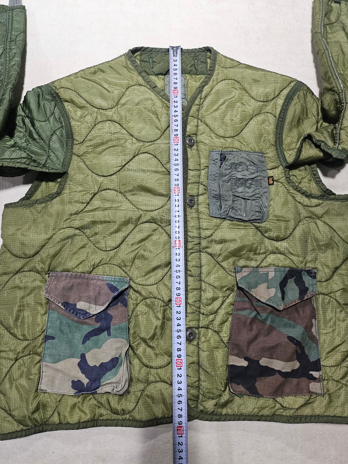 미군오리지날 m65내피 커스텀 라지 상품이미지6