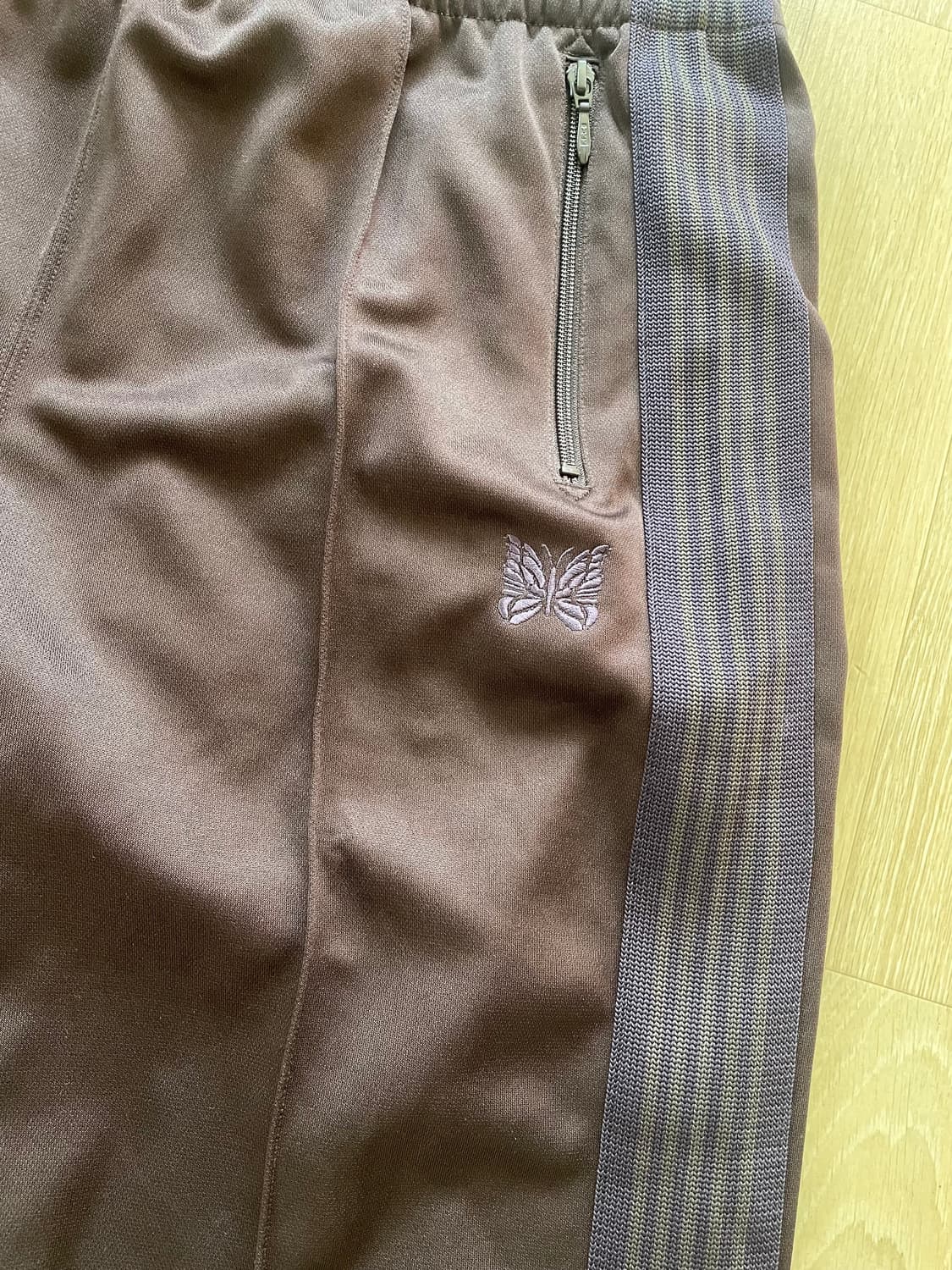 니들스 트랙팬츠 다크브라운 퍼플/택있음 상품이미지1