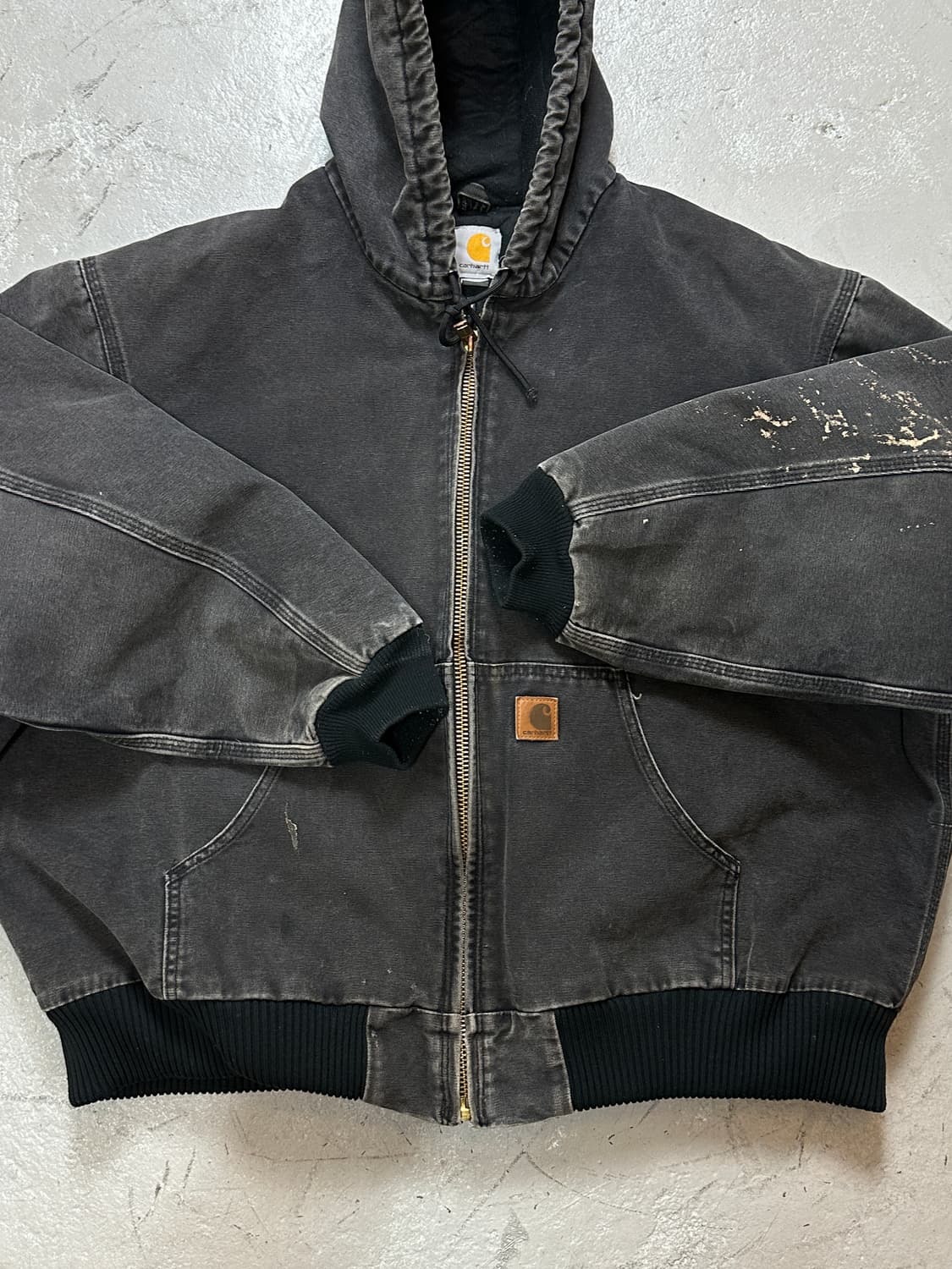 OG 칼하트 J130 액티브 자켓 칼하트 BLK 아이유 상품이미지8