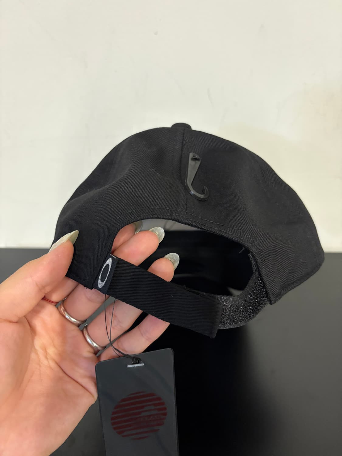 OAKLEY logo cap black  상품이미지4