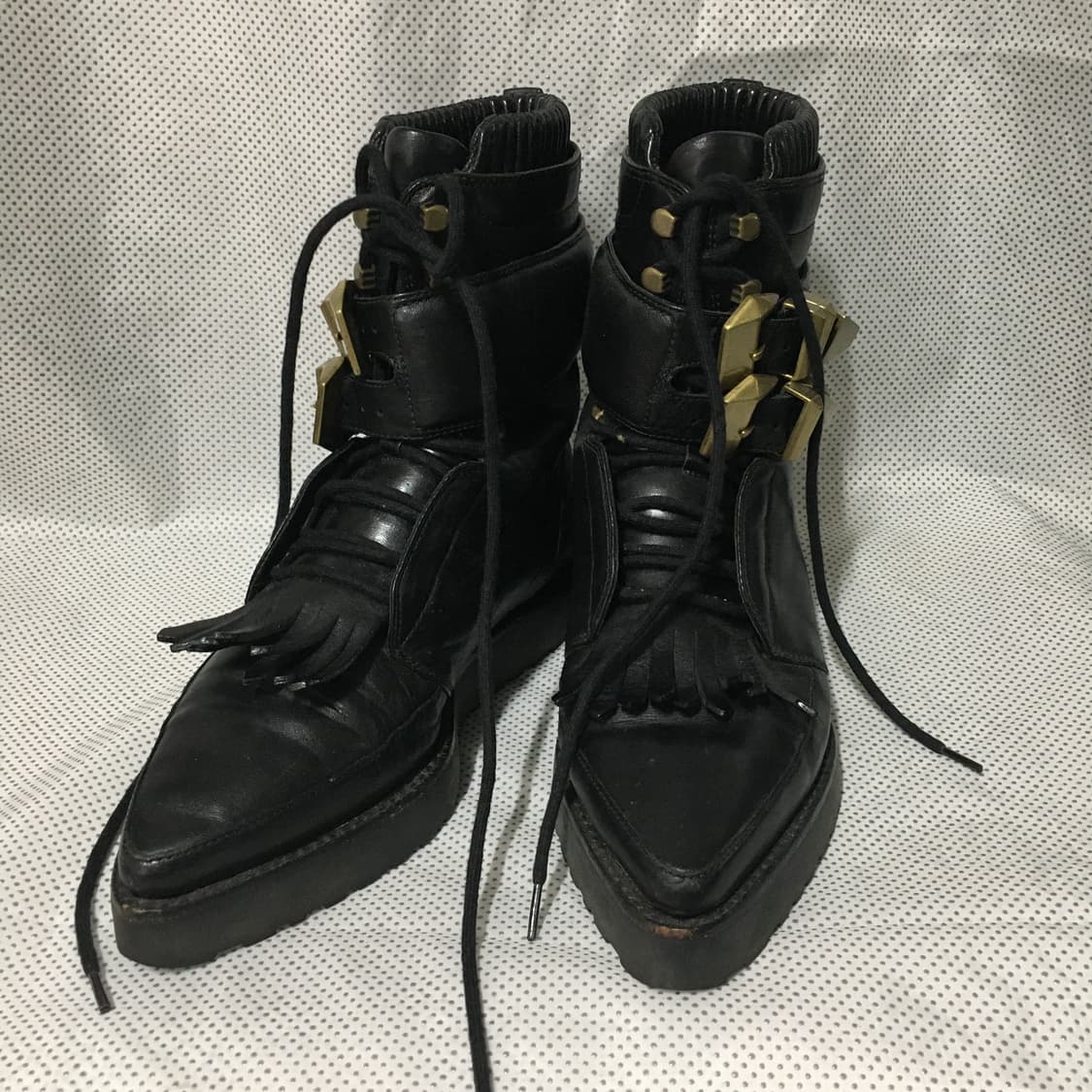 Alexander Wang black leather boots 상품이미지1