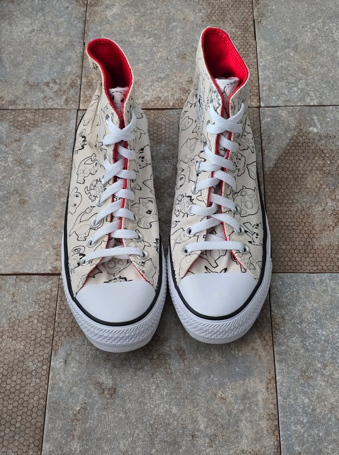 (255)컨버스 포켓몬 몬스터볼 척테일러 올스타 하이 상품이미지2