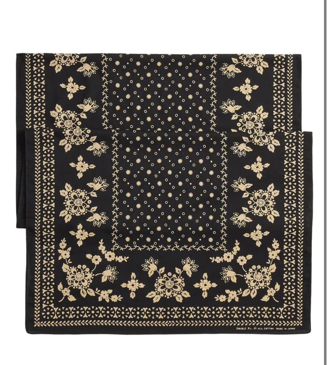rrl 더블알엘 플로럴 프린트 코튼 스카프 상품이미지1