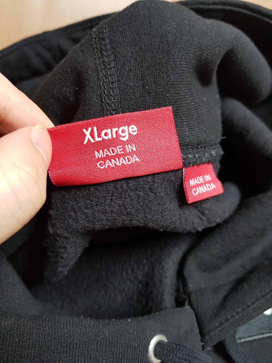 슈프림 박스로고 후드 티셔츠 블랙 상품이미지7