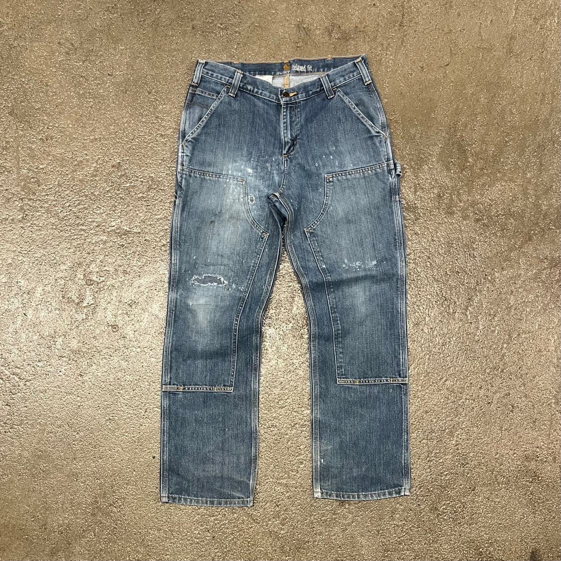 칼하트 데님 더블니 (32“) 상품이미지2