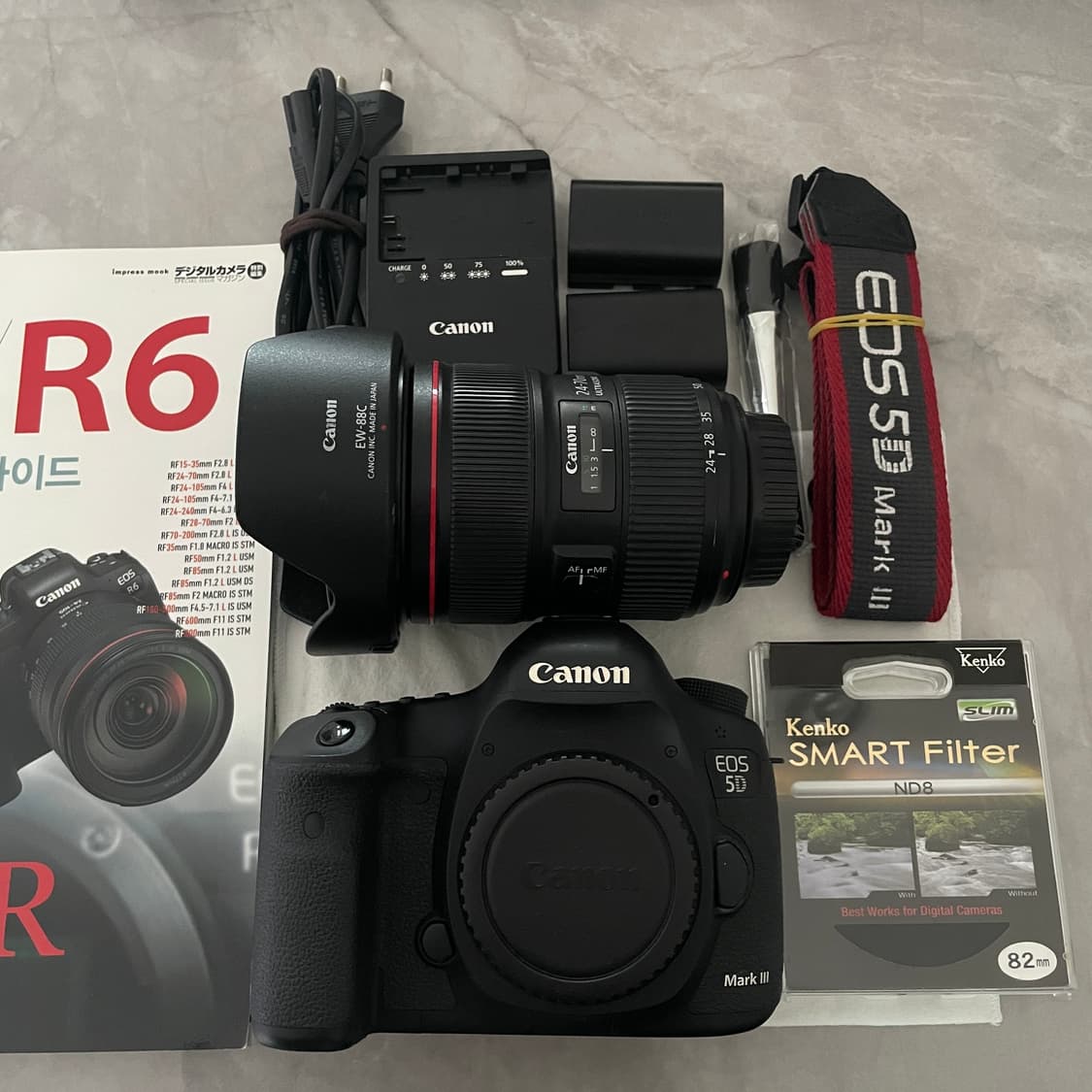 캐논 5d Mark 3, 24-70mm 오막삼 바디 렌즈 일괄 풀구성 상품이미지1