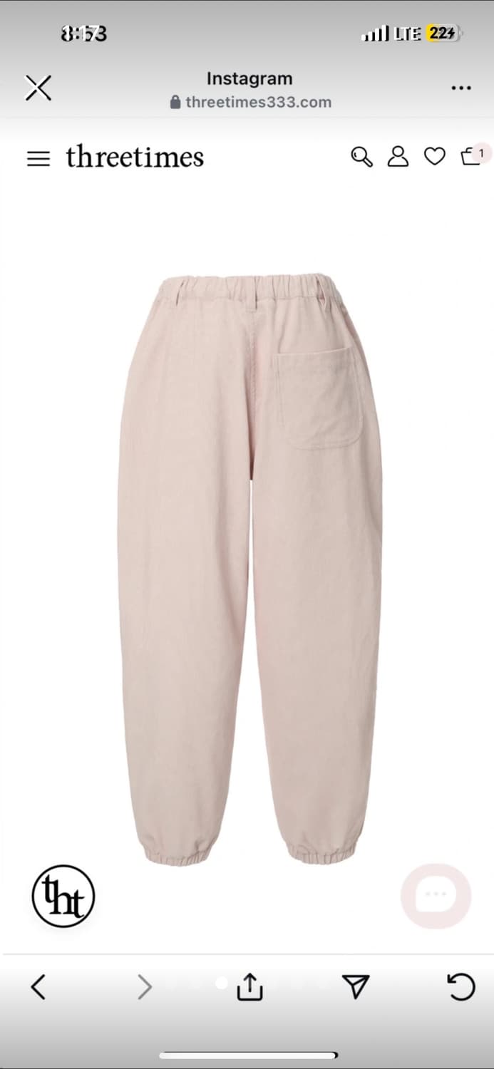 쓰리타임즈 캔디 코듀로이 팬츠 candy corduroy pants 상품이미지3