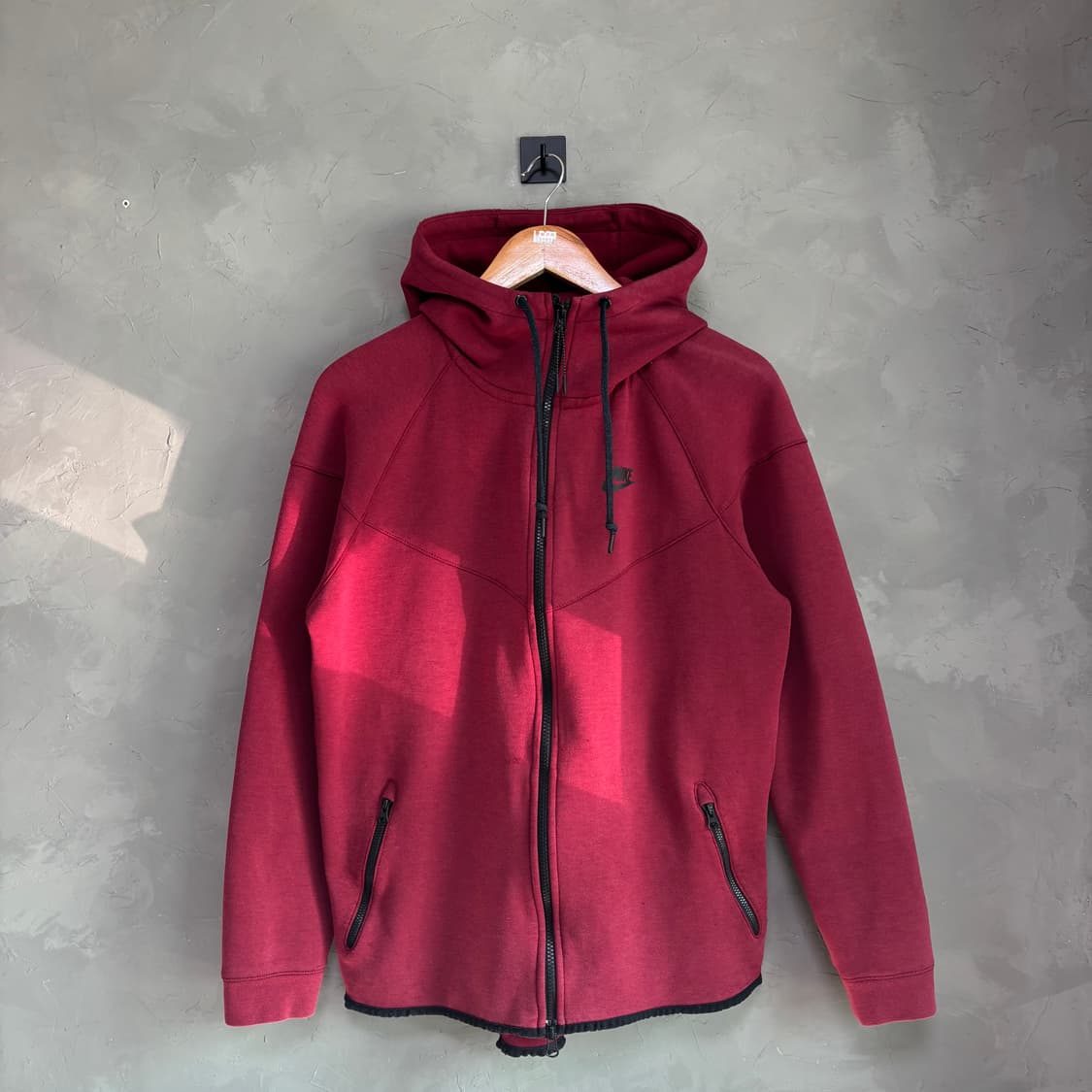 나이키 테크팩 후드집업 버건디 상품이미지1