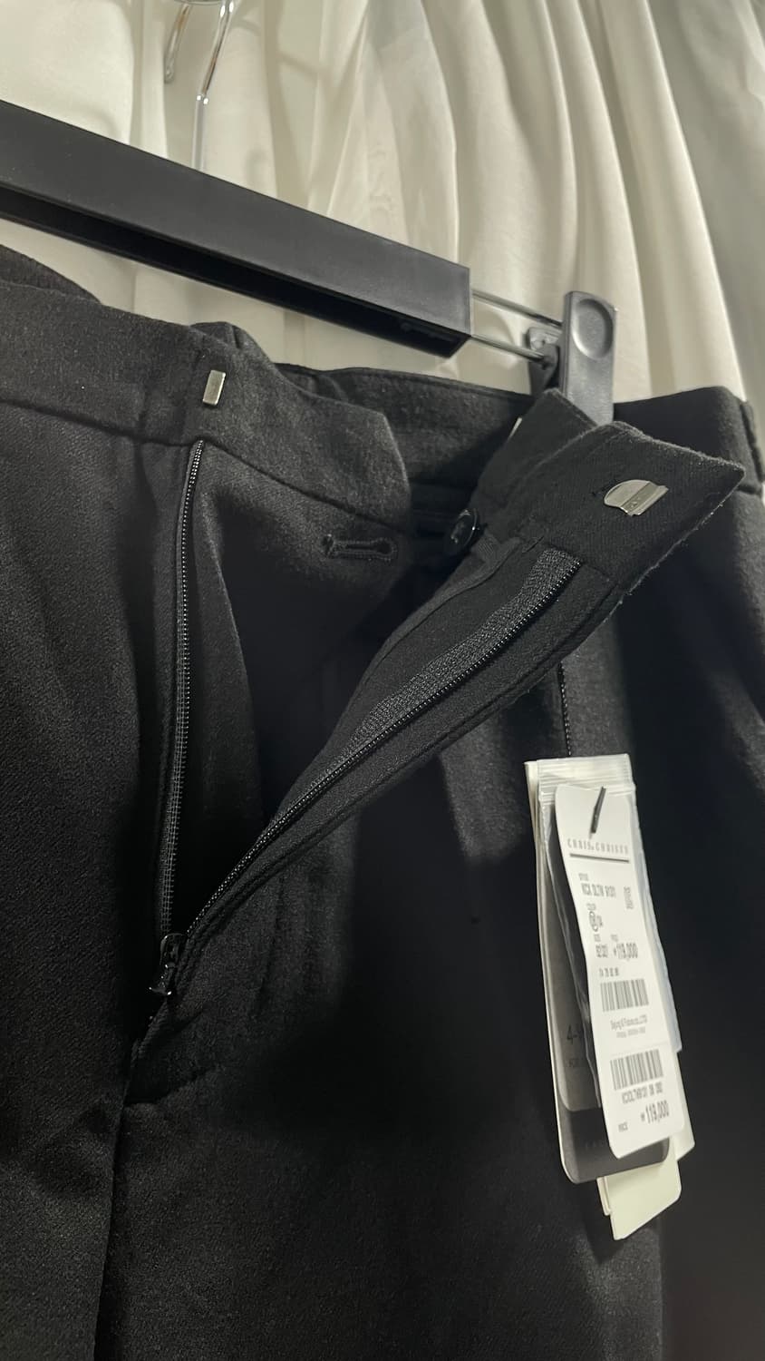 크리스크리스티/ 얻저스터블 와이드핏 슬랙스/ 32 상품이미지4