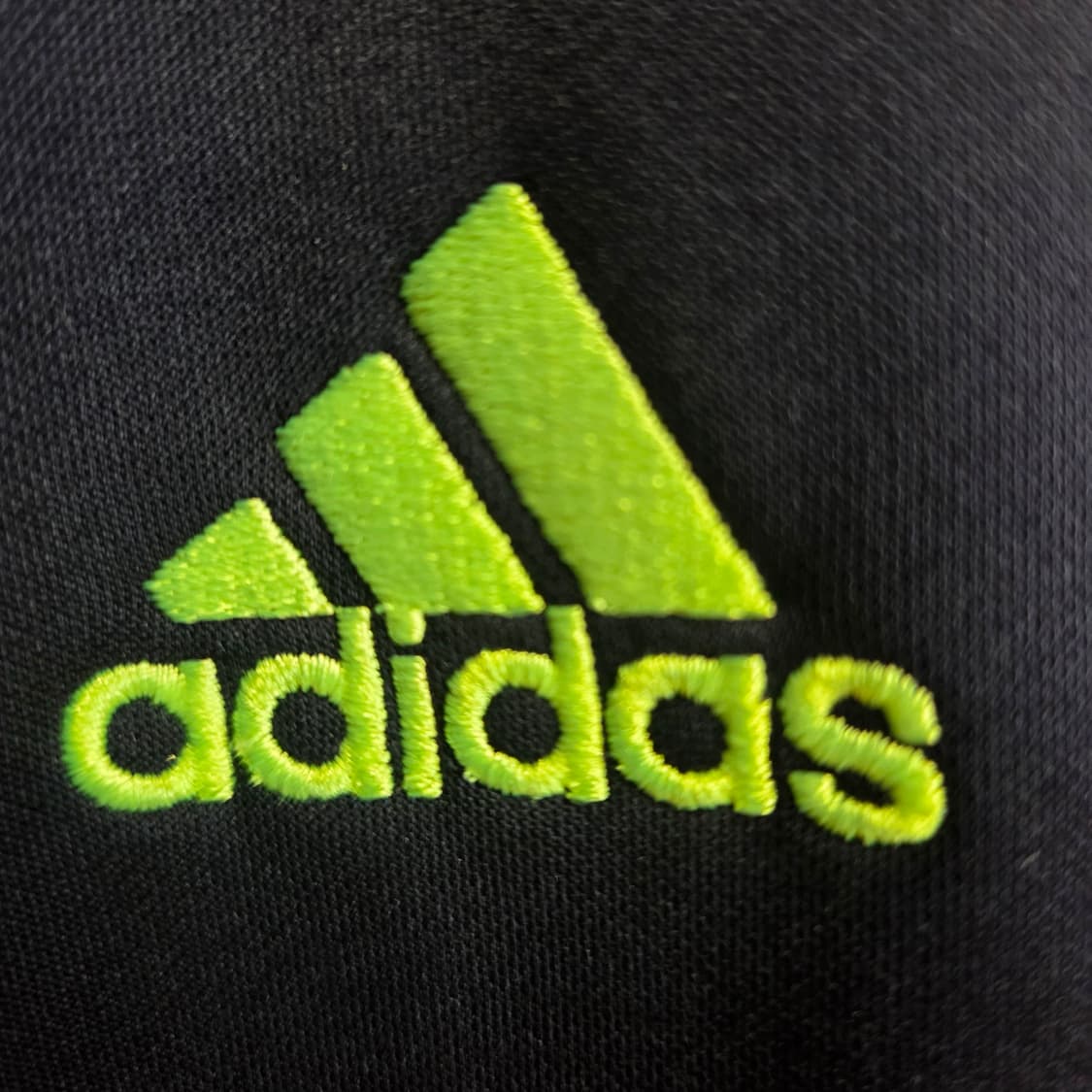 아디다스 네이비 형광 삼선 트랙 자켓 M 상품이미지4