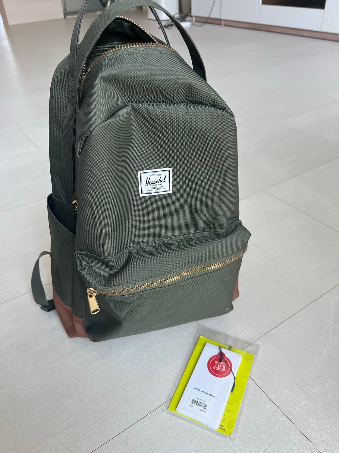 허쉘(Herschel)백팩 카키 상품이미지2