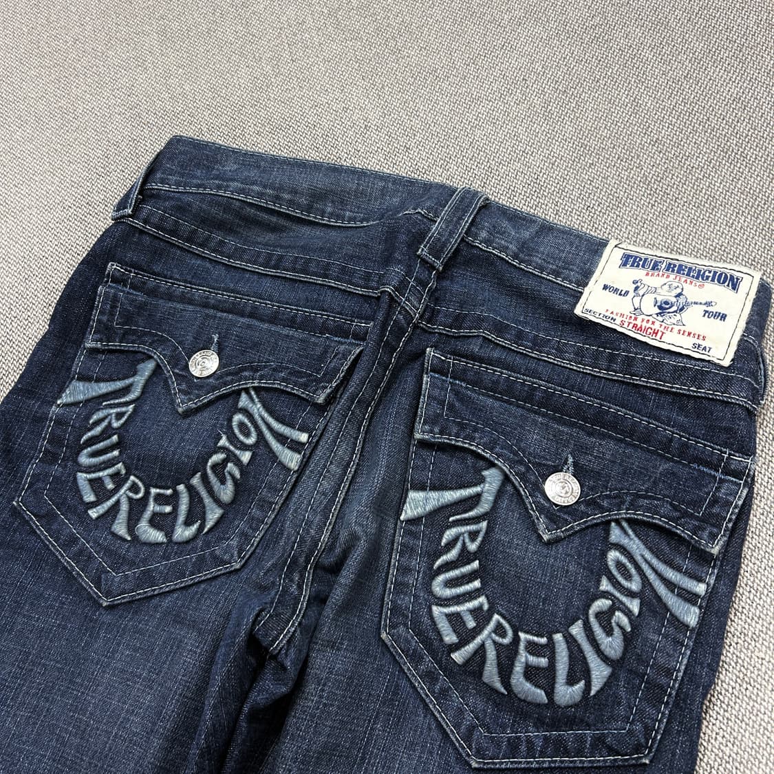 트루릴리전 섹션 스트레이트 데님팬츠(31) 상품이미지2