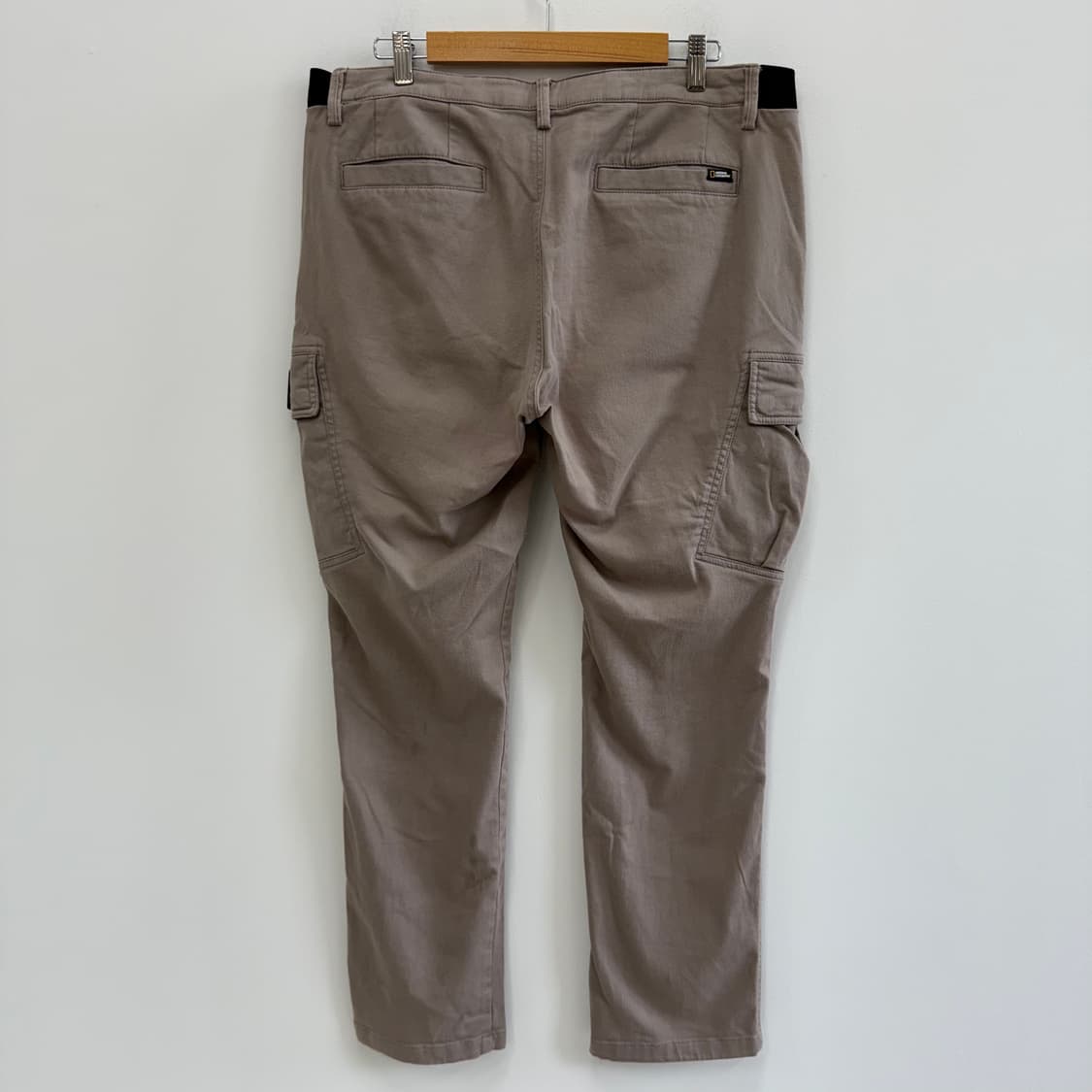 [96] 내셔널지오그래픽 타누 포켓 카고 팬츠 면바지 베이지 3697 상품이미지2