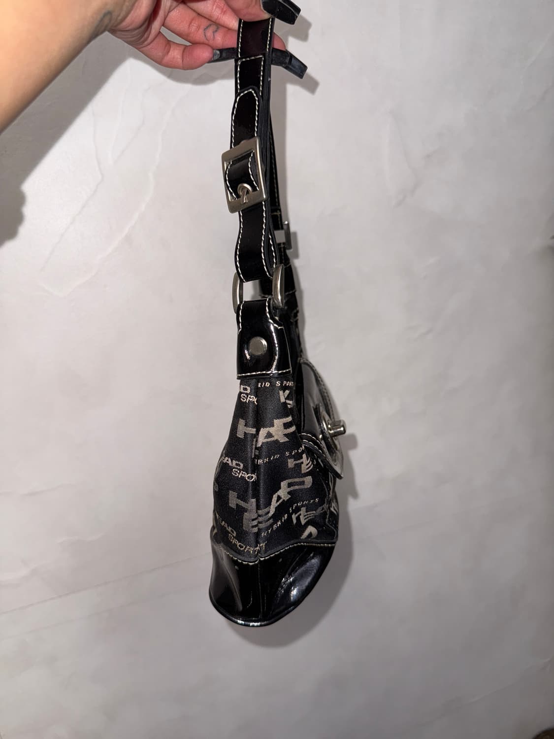 HEAD black logo buckle mini shoulder bag 상품이미지3