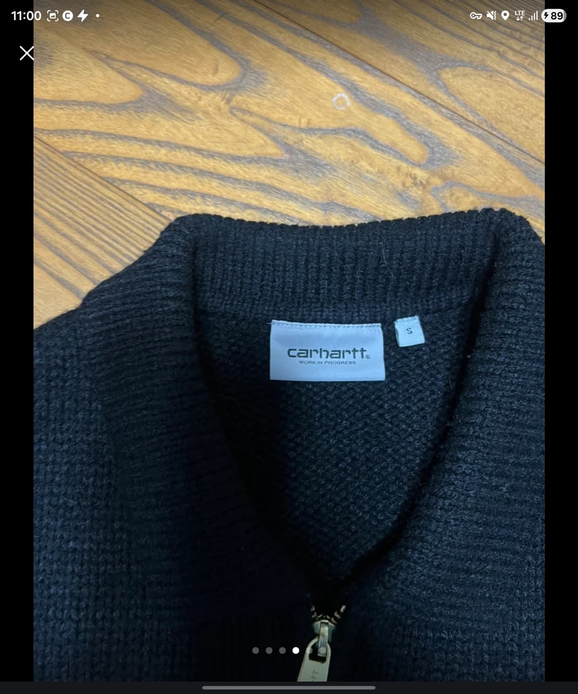 칼하트 디트로이트 니트자켓 판매합니다.  상품이미지3