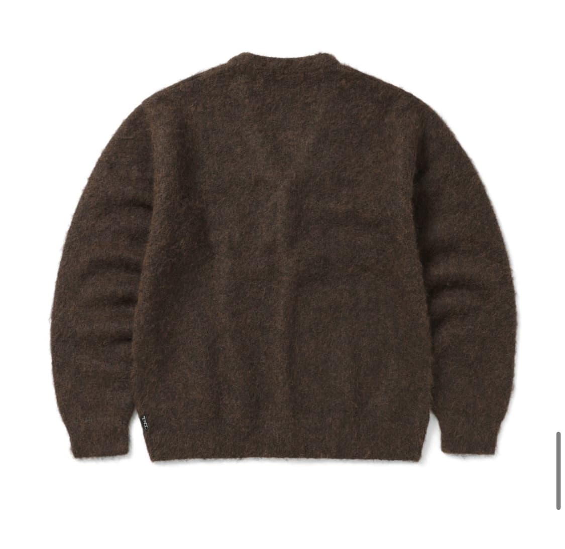 디스이즈네버뎃 헤어리 가디건 브라운 (M) 상품이미지2