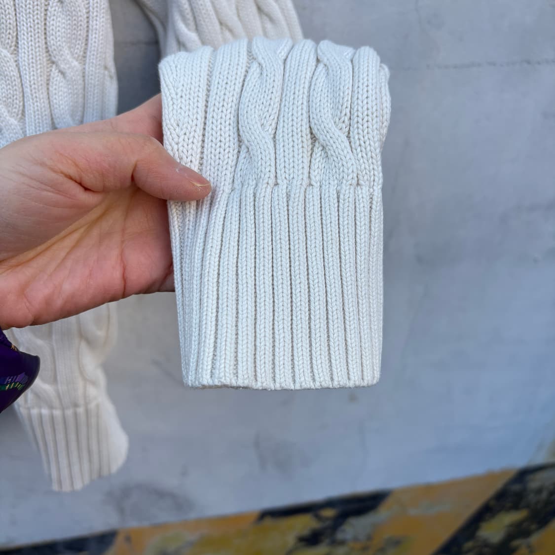 Polo 폴로 케이블 꽈배기 니트 상품이미지5