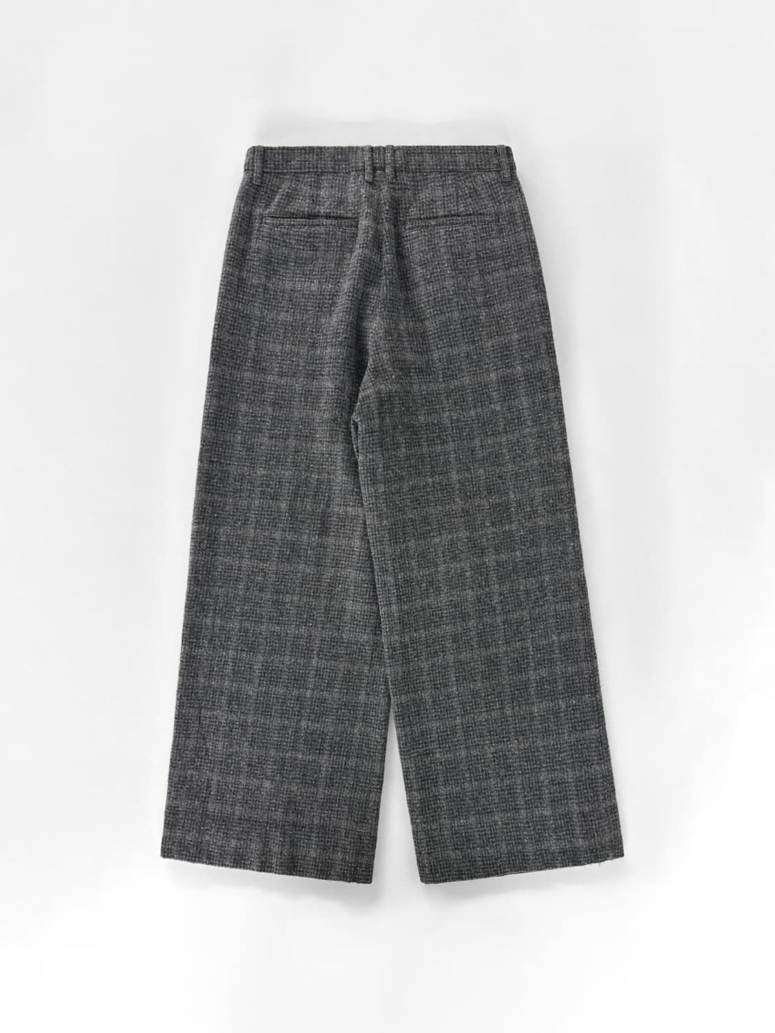 17AW 오라리 글렌 체크 와이드 슬랙스 상품이미지3