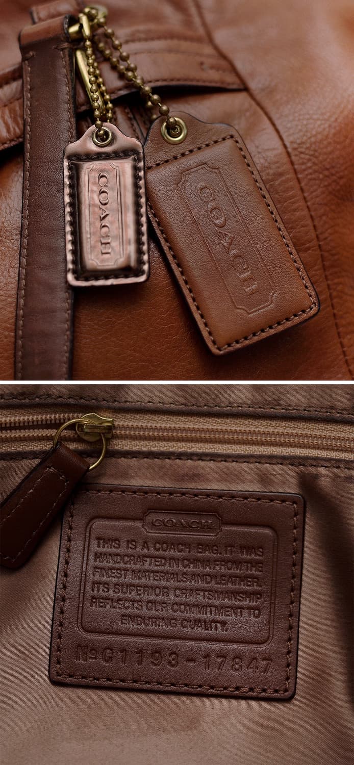코치 에머슨 딥브라운 첼시레더 토트.숄더백 브리프케이스 상품이미지10