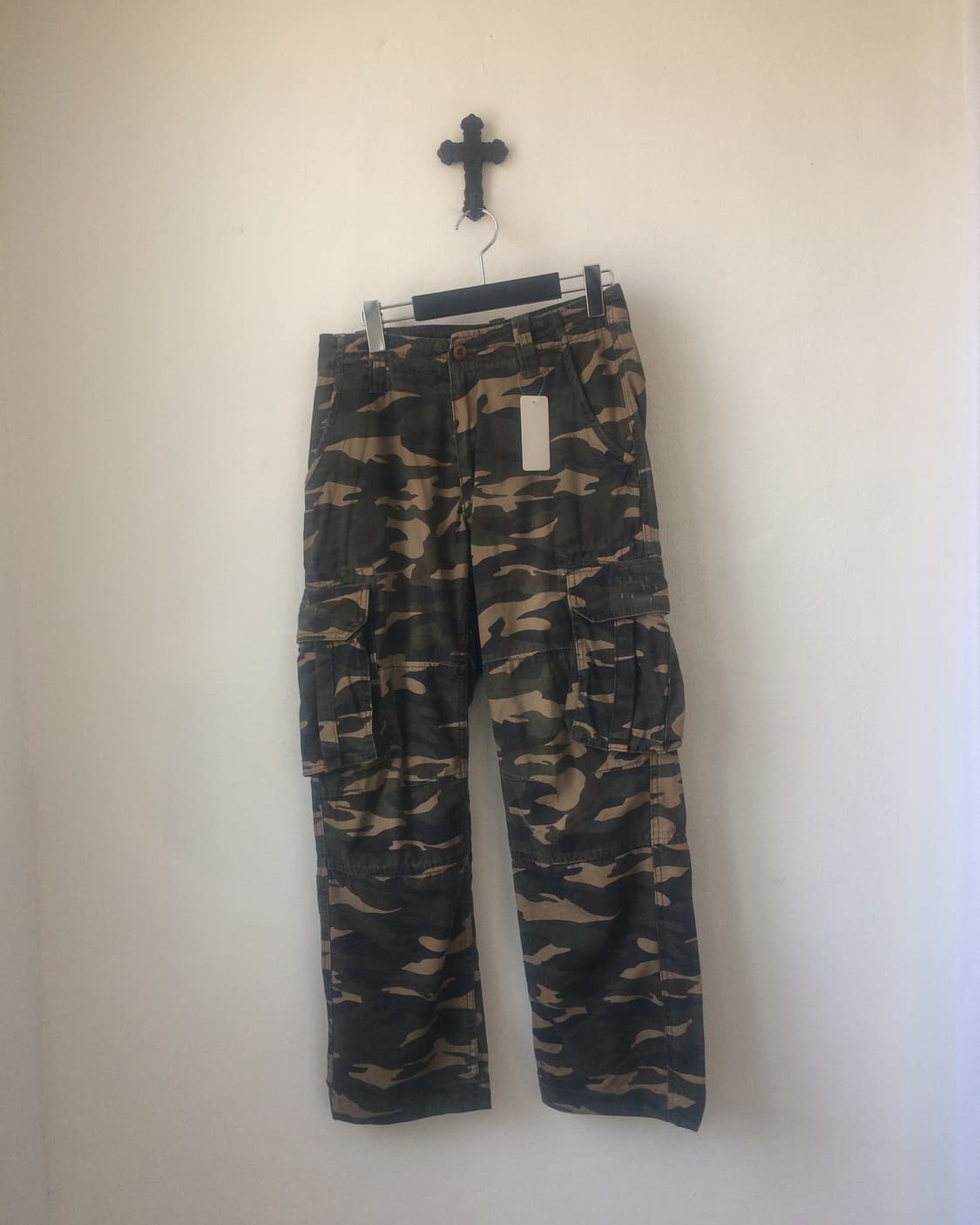 Camo pattern cago pants 상품이미지1