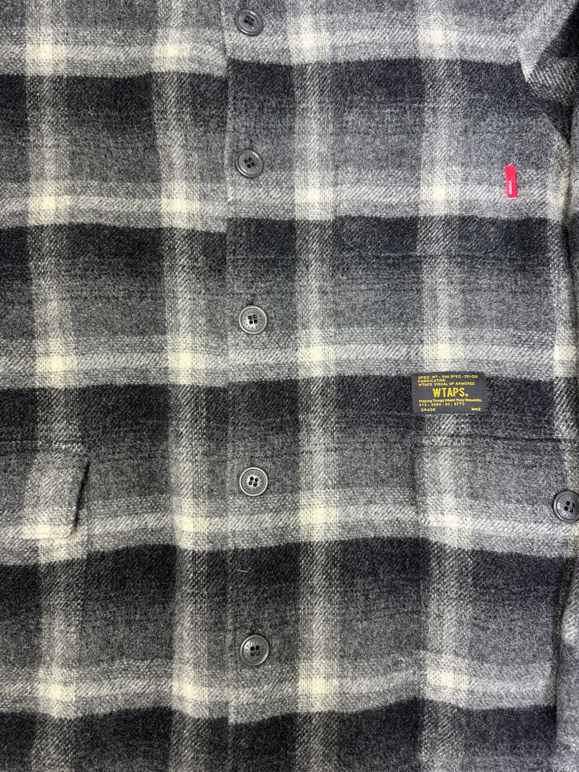 더블탭스 WTAPS 닥터 울 셔츠 M 상품이미지3