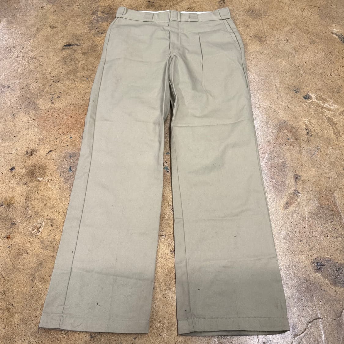 [정품] YKK 카키 베이지 기본 면바지 b10 상품이미지2