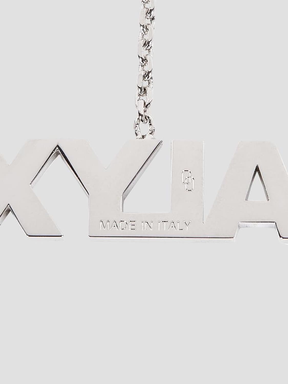 1017 alyx 9sm 알릭스 실버 로고 펜던트 귀걸이 상품이미지3