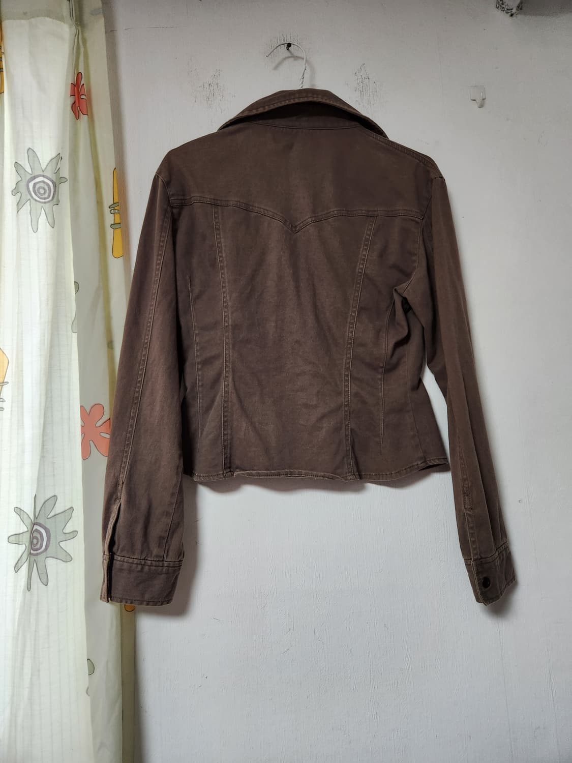 CECLL MCBEE 브라운 면 자켓 M 상품이미지2