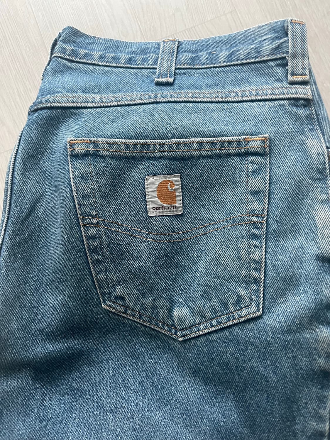 빈티지 칼하트 데님 릴랙스핏 33x30 상품이미지2