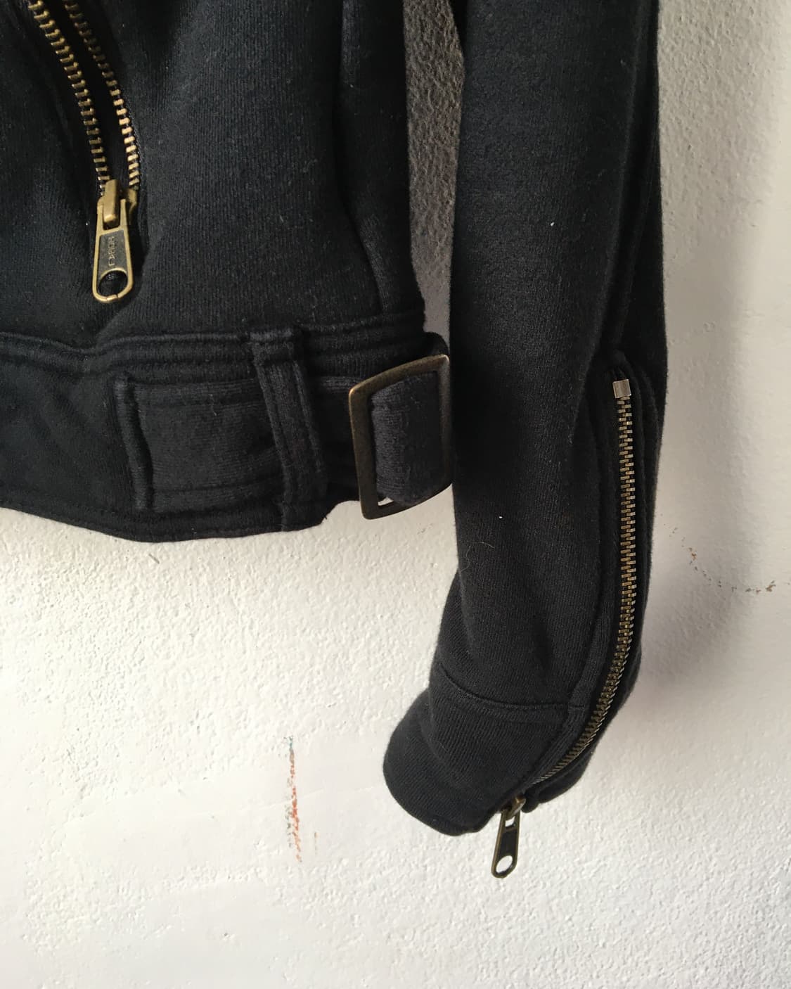Slim fit cotton rider jacket 상품이미지4