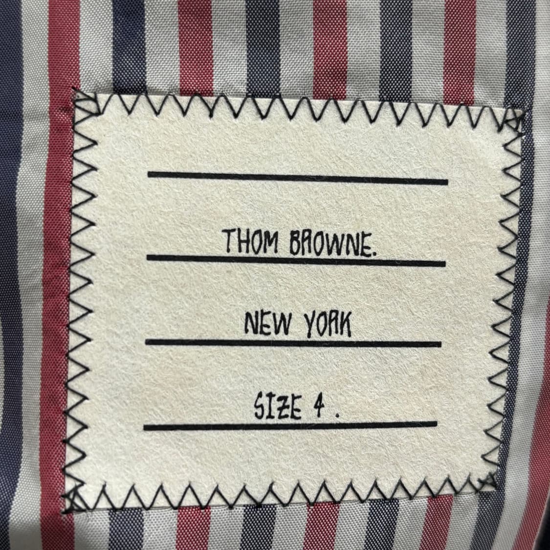 [4,3]톰브라운 사선완장 클래식 정장 셋업 상품이미지5