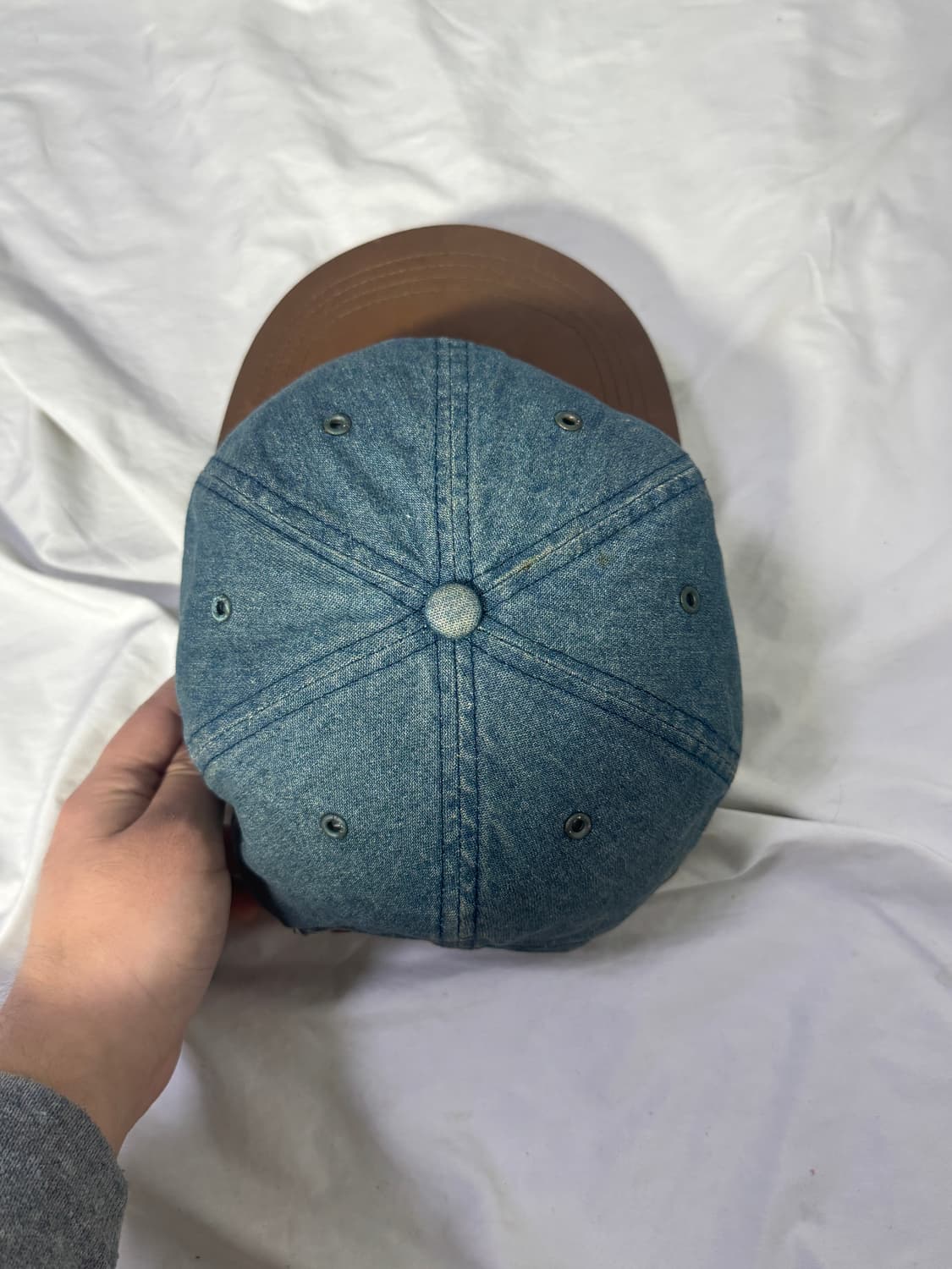 팀버랜드 데님 레더 볼캡 상품이미지4