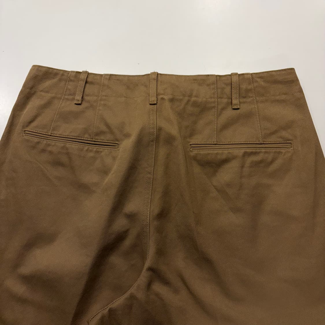 [82] 유니클로 U 브라운 코튼 면바지 팬츠 D316 상품이미지3