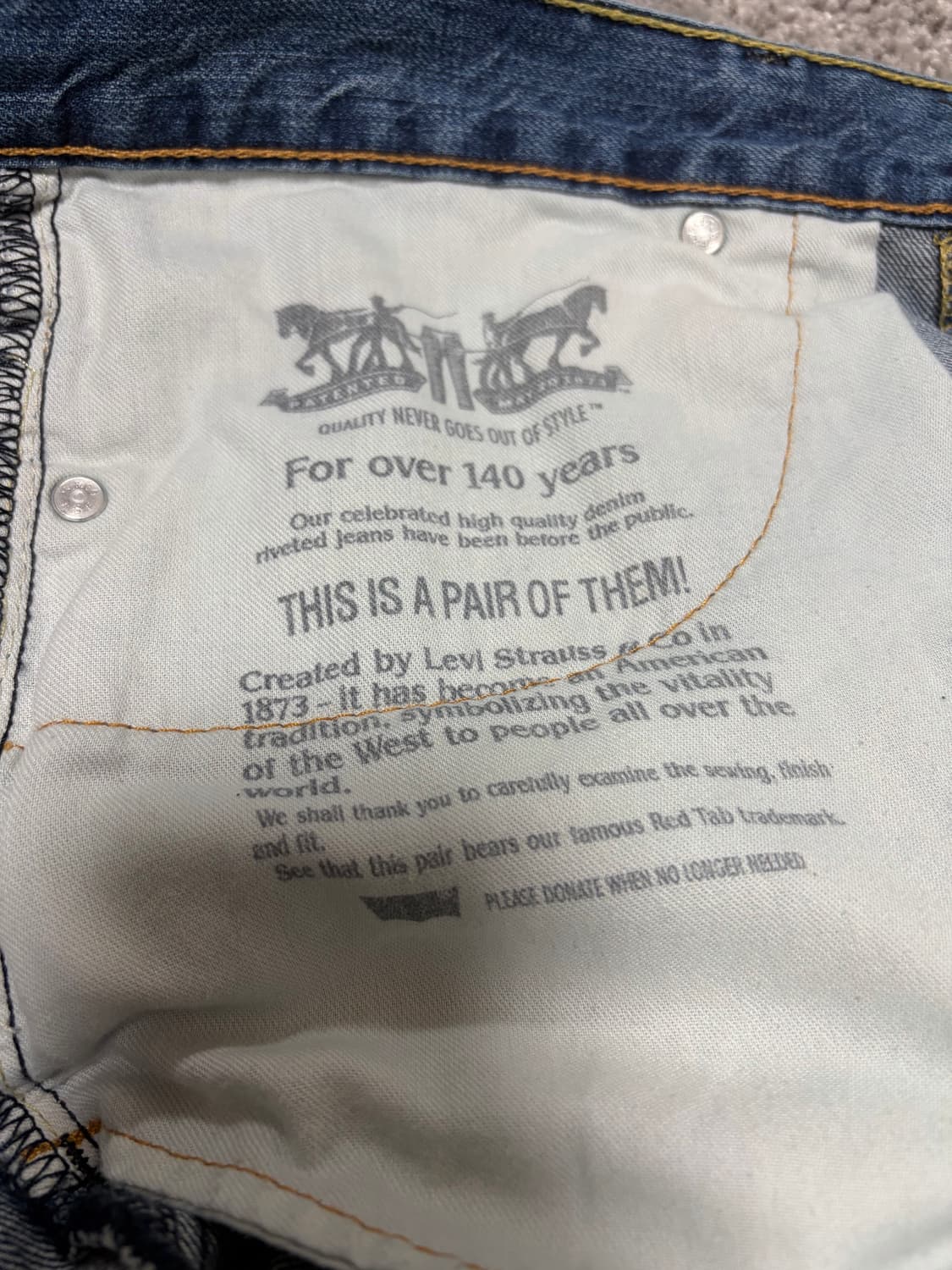 리바이스 513 36/32 상품이미지8