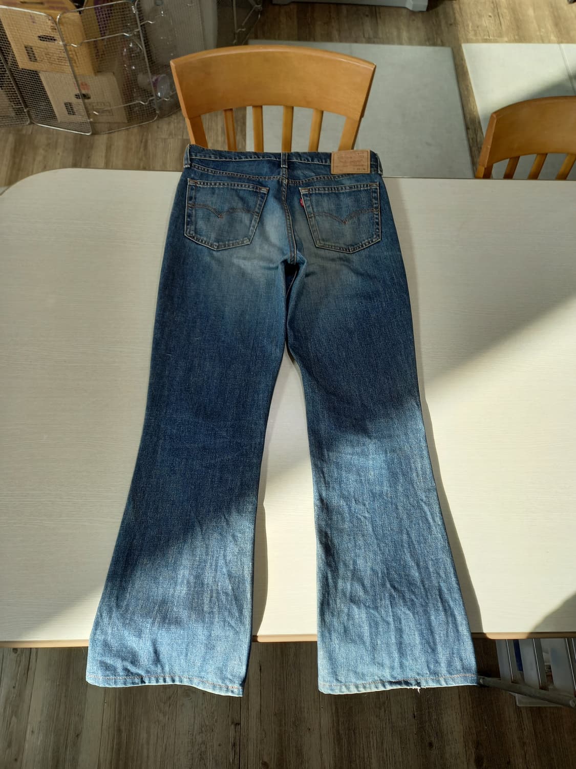 32 90's 리바이스557 부츠컷 배색진 32-292 상품이미지2