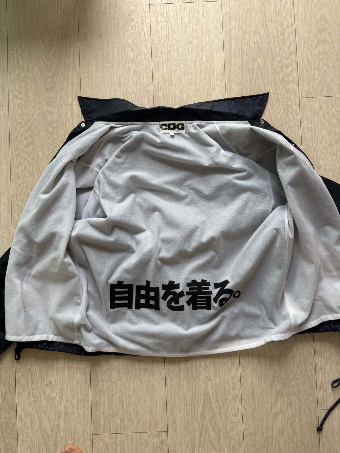 CDG 코치자켓 M, 네이비 상품이미지5