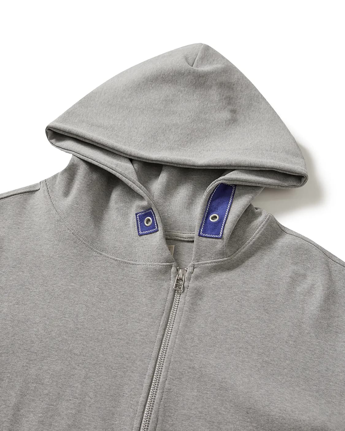 카락터 후드집업 멜란지 그레이 (01) 상품이미지3