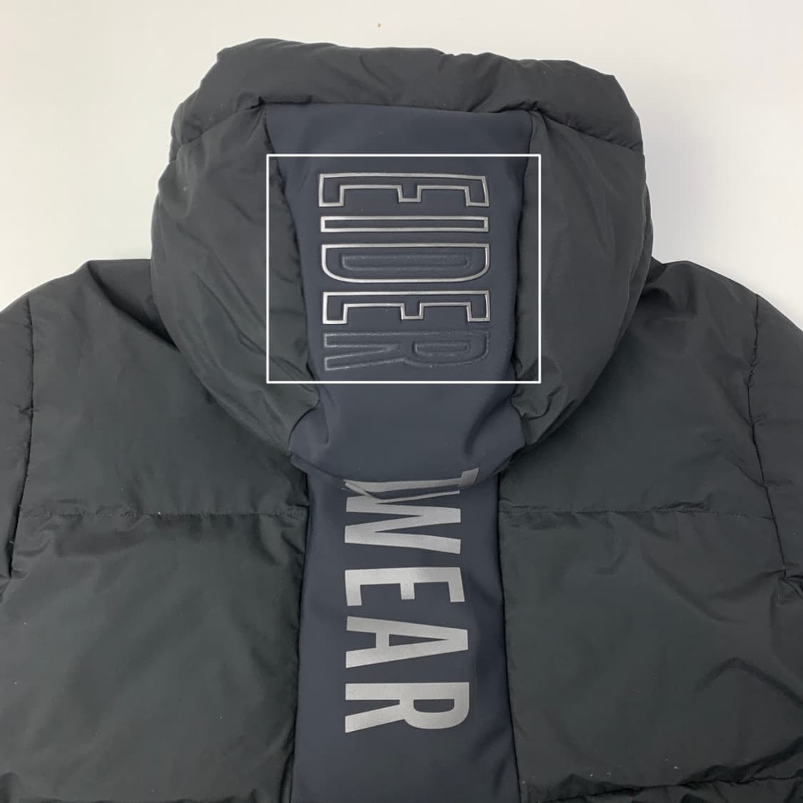 [S/정품] 아이더 구스다운 블랙 남성 롱패딩 상품이미지7