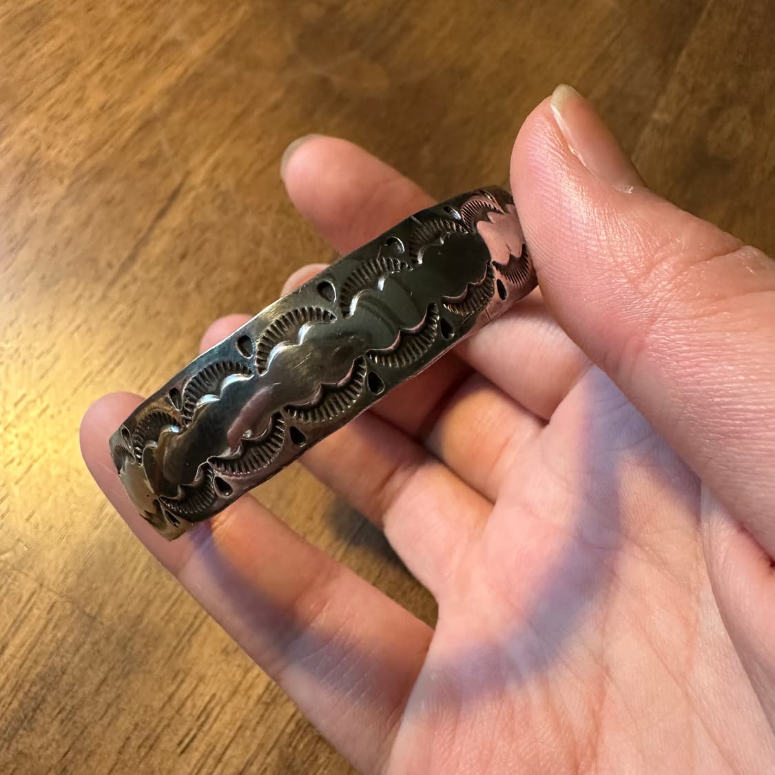 나바호 네이티브아메리칸 인디언 쥬얼리 뱅글 H.spencer 상품이미지2