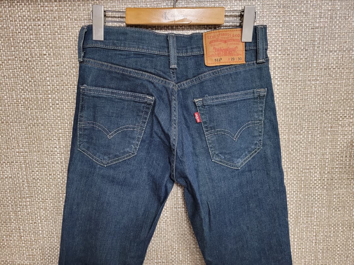 29인치 리바이스 511 청바지 진청 상품이미지3