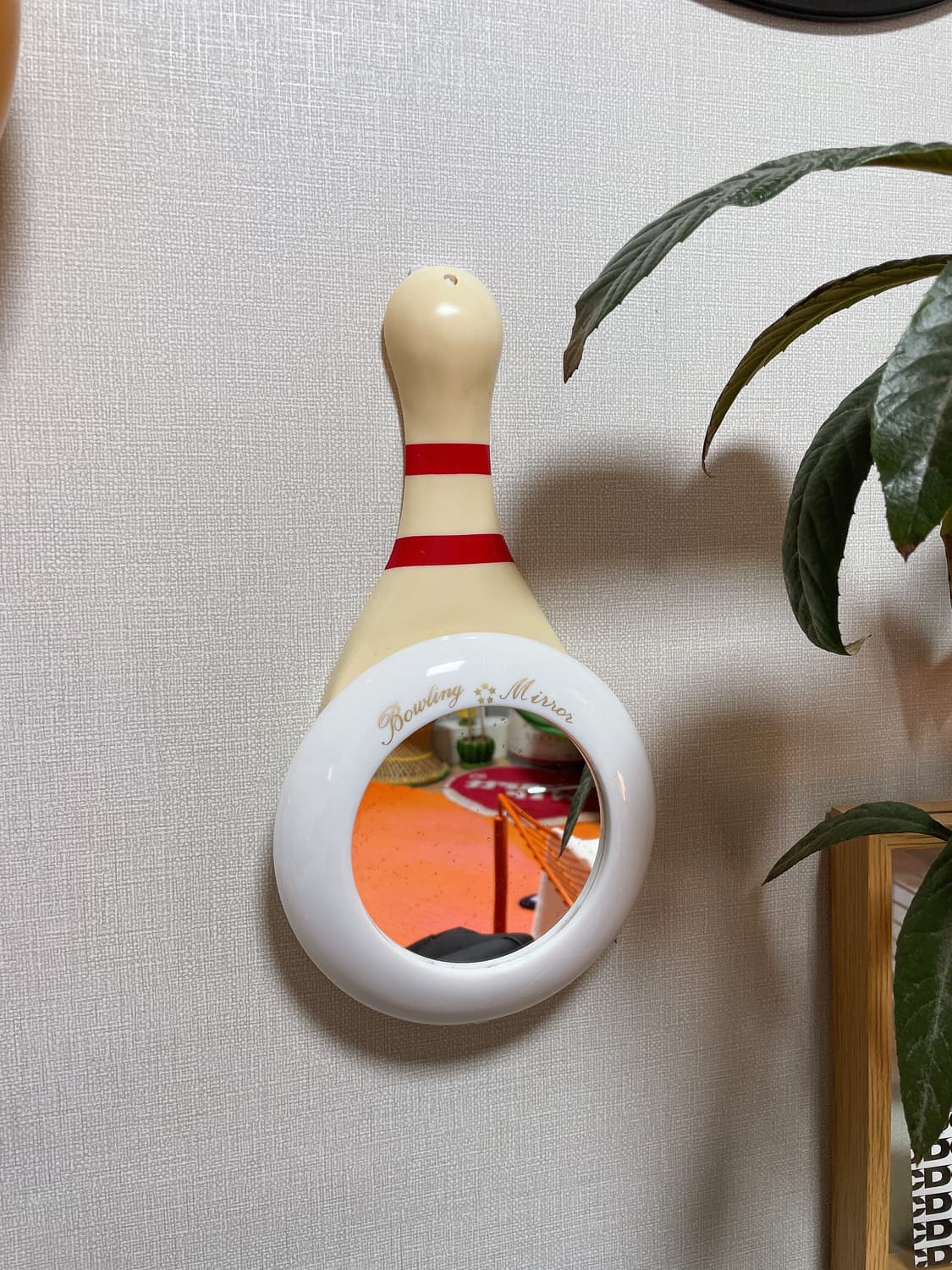 90s 빈티지 볼링 핀 인테리어 거울 상품이미지1