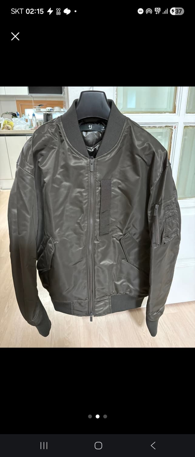 유니클로 질샌더 MA-1 자켓(그레이) 상품이미지2