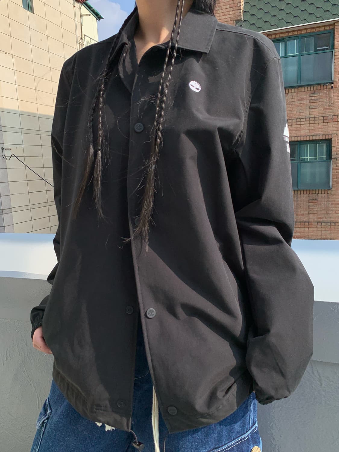 팀버랜드 빅로고 코튼자켓 상품이미지4