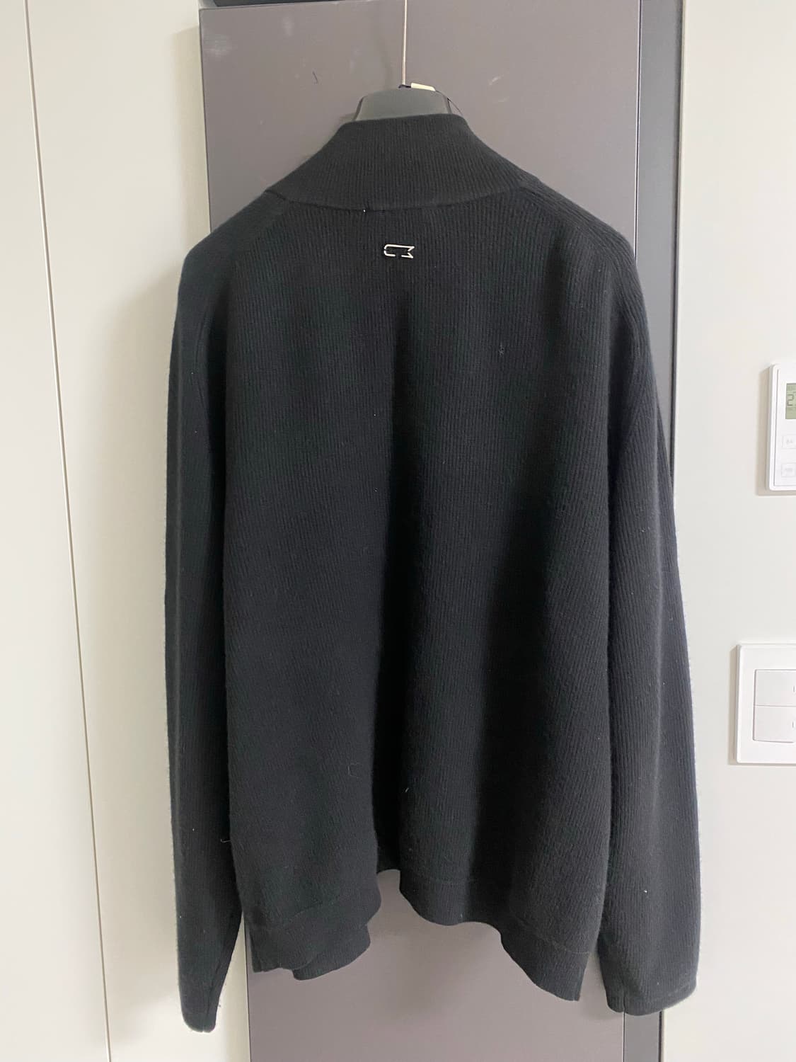 우마뭉 야크 블렌디드 울 집업 자켓 블랙 L 상품이미지2