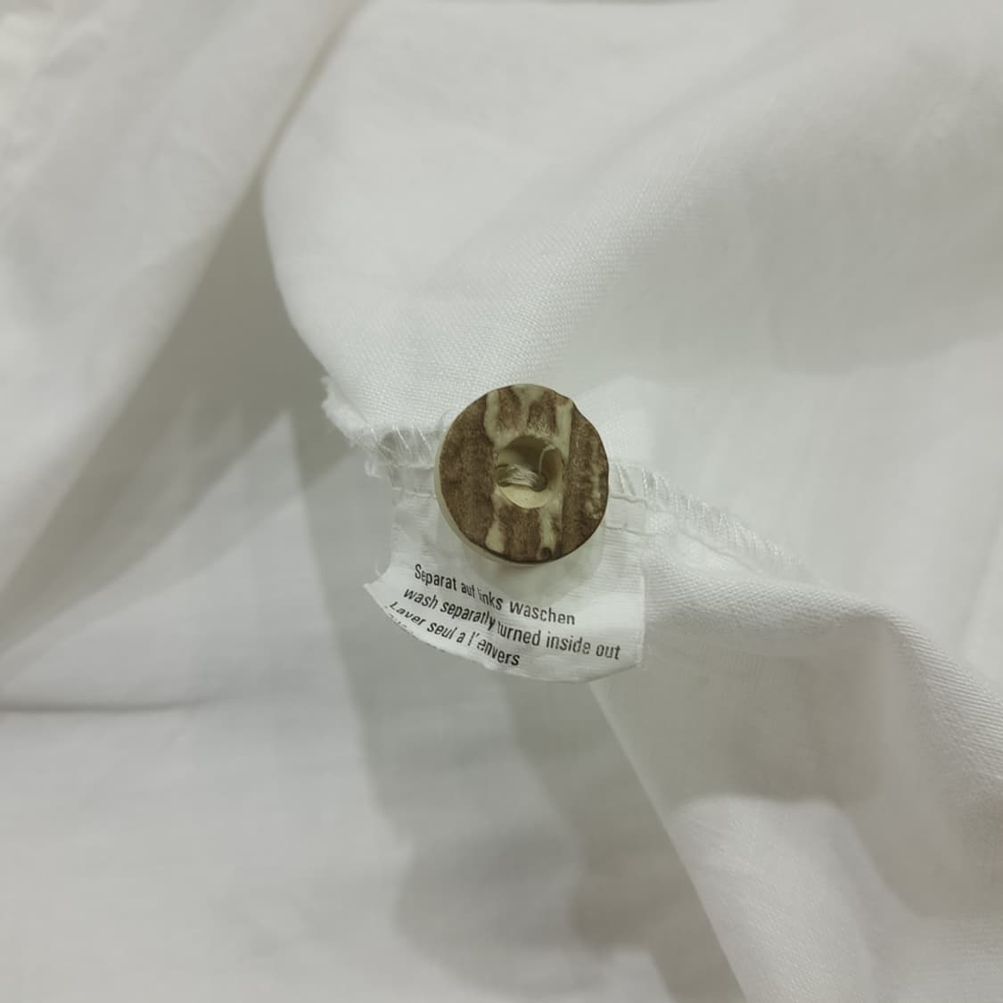 Co471 L Seammenschmid 독일 트라흐텐 린넨 바바리안 셔츠 상품이미지5