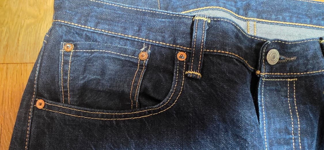 리바이스 501ct 셀비지 36인치(실측확인) 상품이미지3