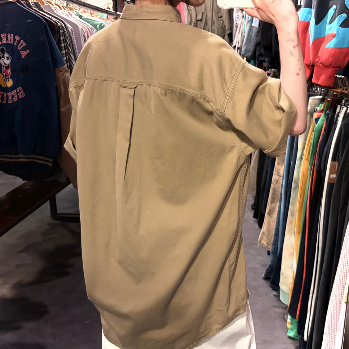 [IM]  Carhartt 칼하트 반팔 셔츠 베이지 상품이미지5
