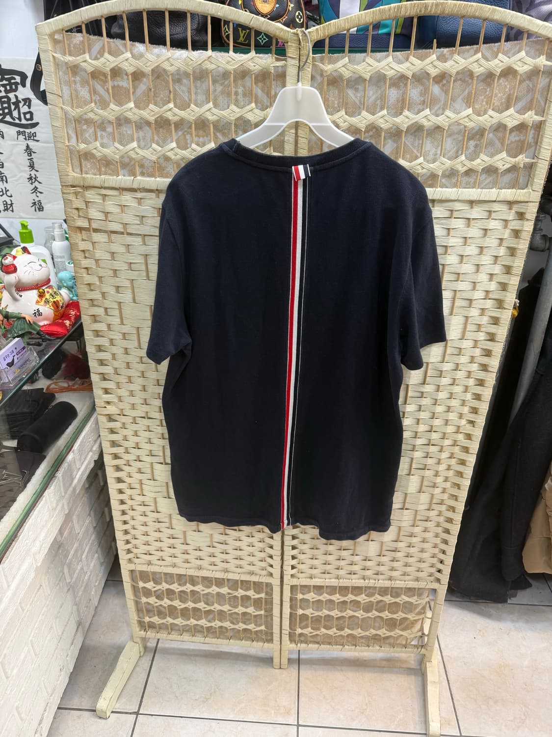 4/105 정품 톰브라운 백 삼선 반팔 팝나 상품이미지7