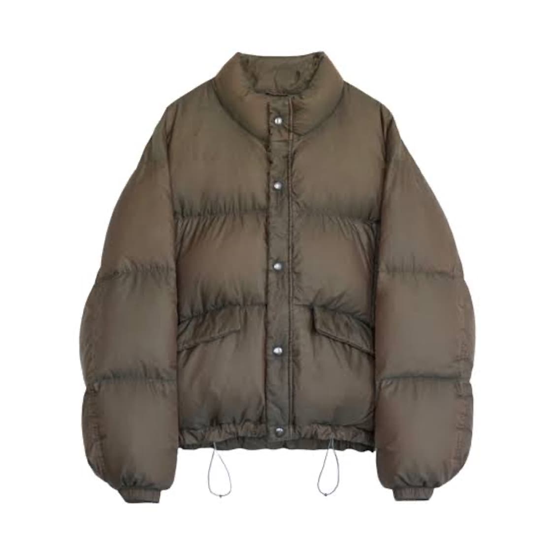 [3] 폴리테루 유즈드 스냅 다운 푸퍼 패딩 상품이미지1